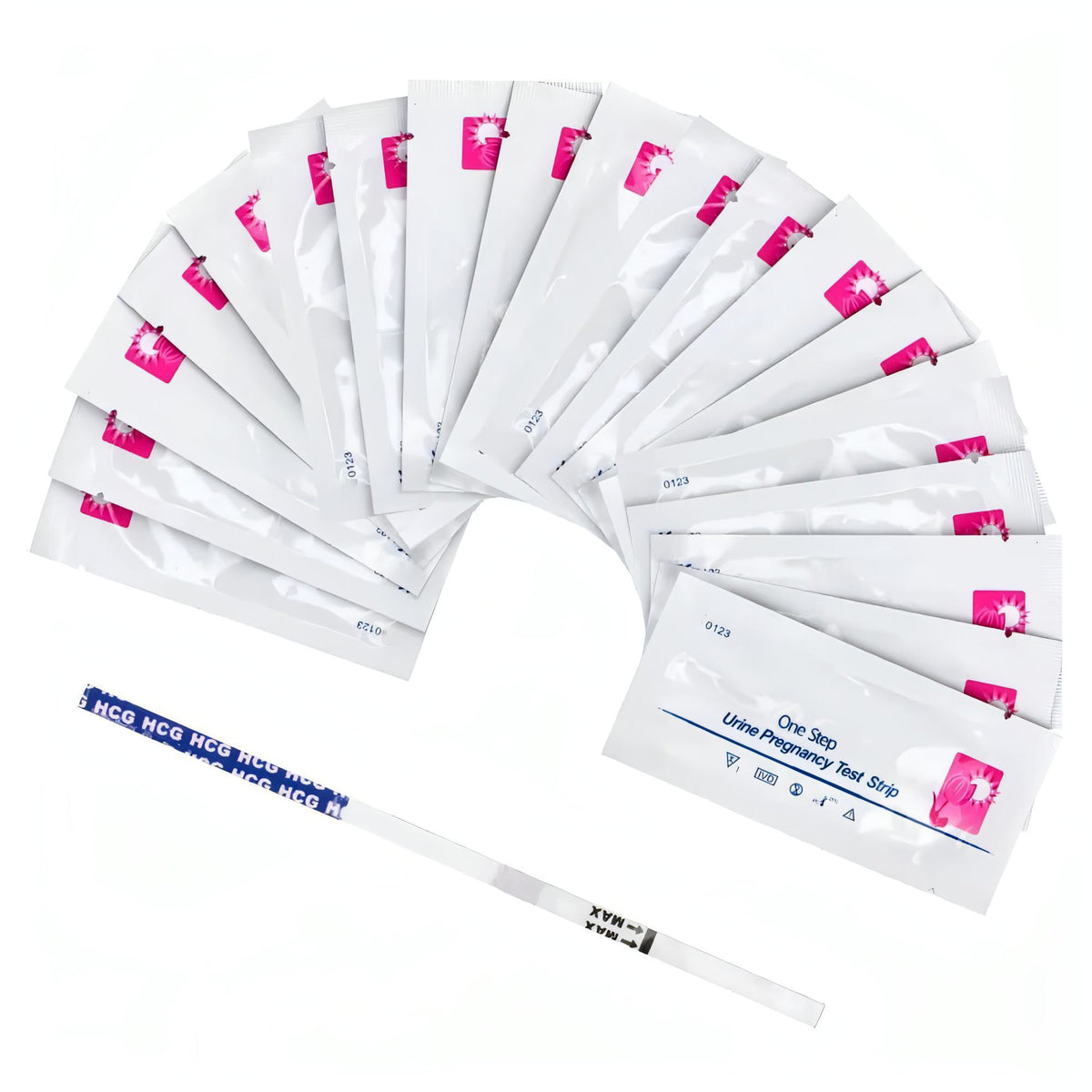 Ovulation Fertility and Early Pregnancy Test URINE Strips Home Test