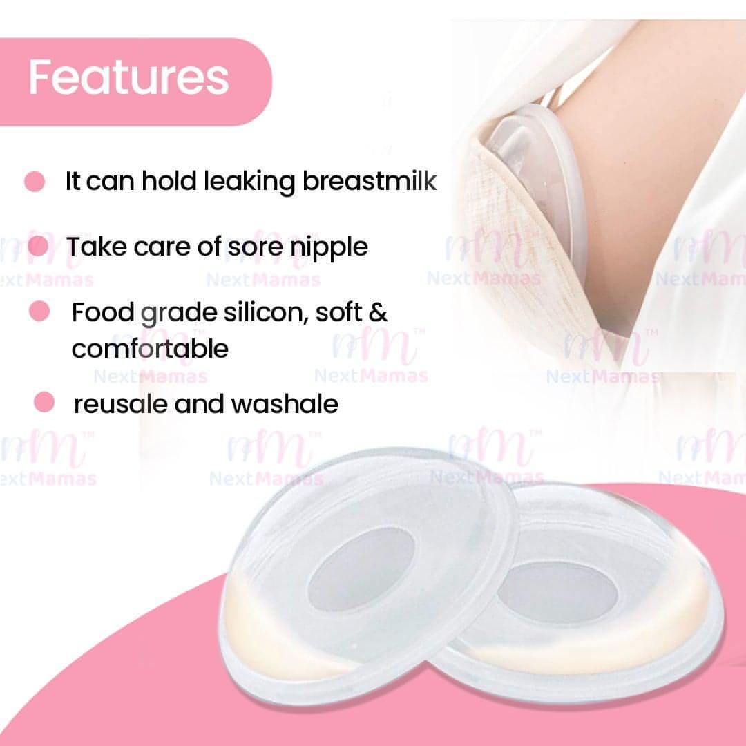 Elvie Catch Milk Collection Shells | Set of Two Discreet Leak-Protection  Silicone Cups, Reuse Your Milk| Reusable Breast Shells Collect Up to 1oz |  No