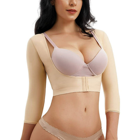 for Chest Sagging and Humpback 1/2 Arm Shaper for Women Shape Chest Clothes Adjustable  Chest Brace Support,Beige-3X : : Clothing, Shoes & Accessories