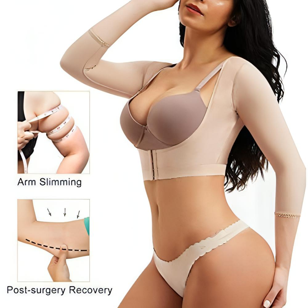 Women Upper Body, Breast & Arm Shaper  | Shapewear Compression Sleeves. - NextMamas