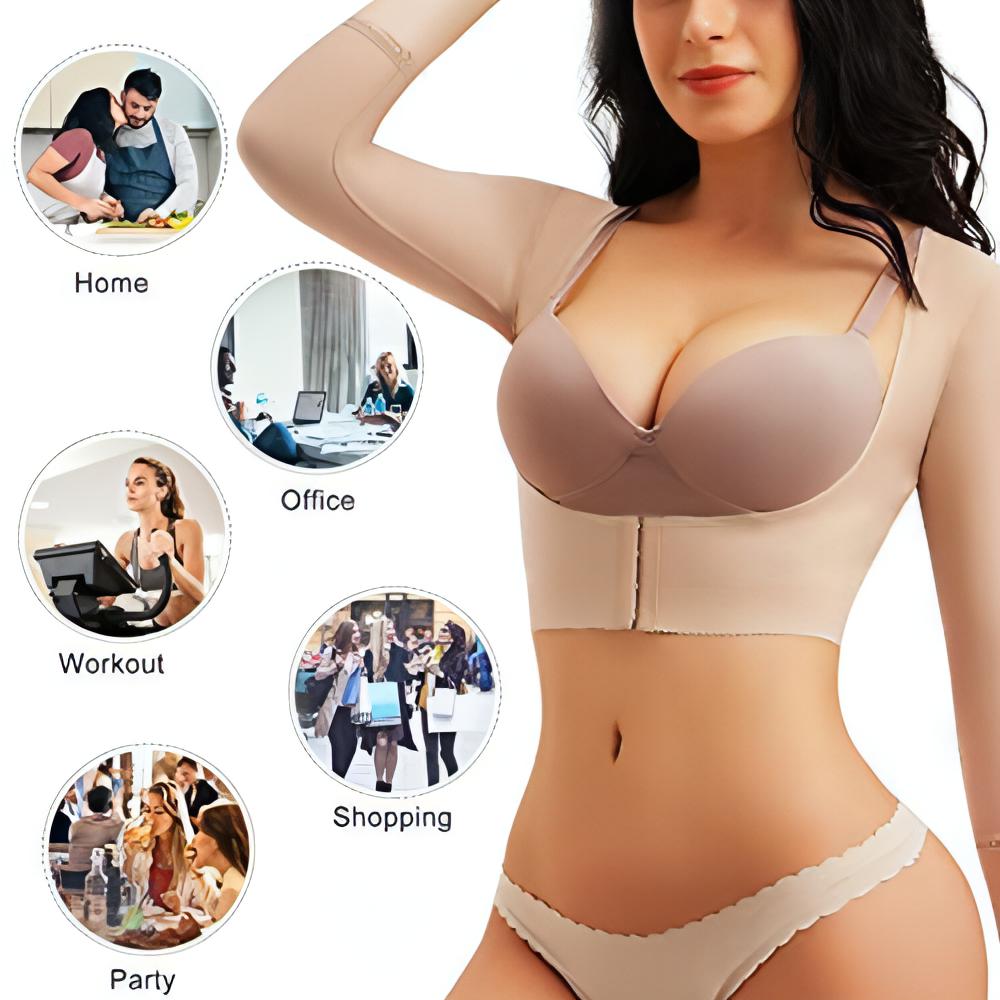 ZSIGNS Breast Shaper for Women Stretchable Bracer Bust Shapewear Push Up Bra  Shapewear Posture Corrector for Women Chest Support Lifter Tops Vest Shaper  : : Clothing & Accessories