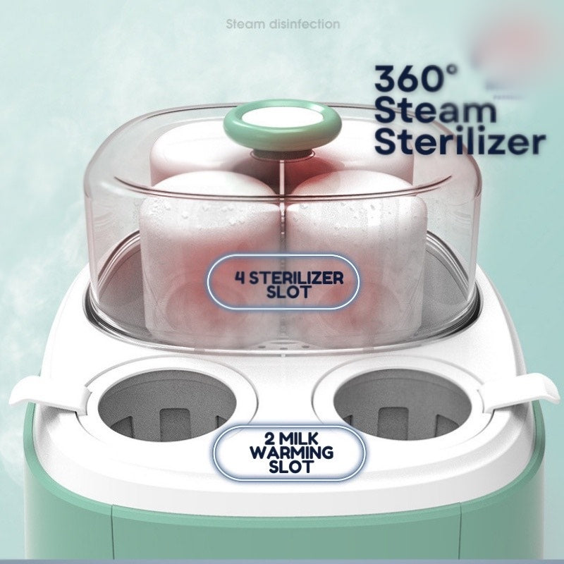 Baby Sterilizer Warm Milk With Drying | 3 in 1 Intelligent Automatic Thermostat Bottle Heater. - NextMamas