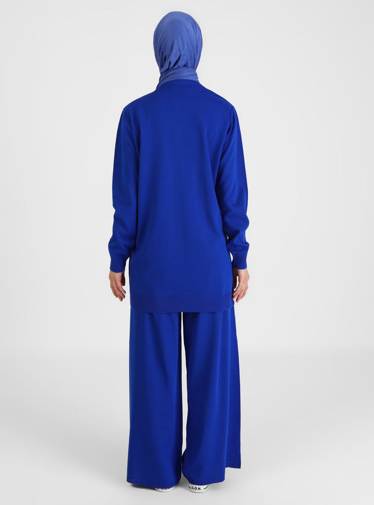 Benin Unlined Crew neck Knit Suits - NextMamas