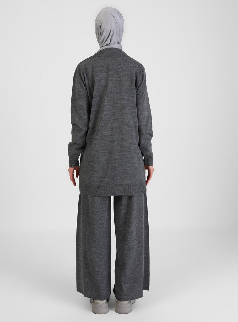 Benin Unlined Crew neck Knit Suits - NextMamas