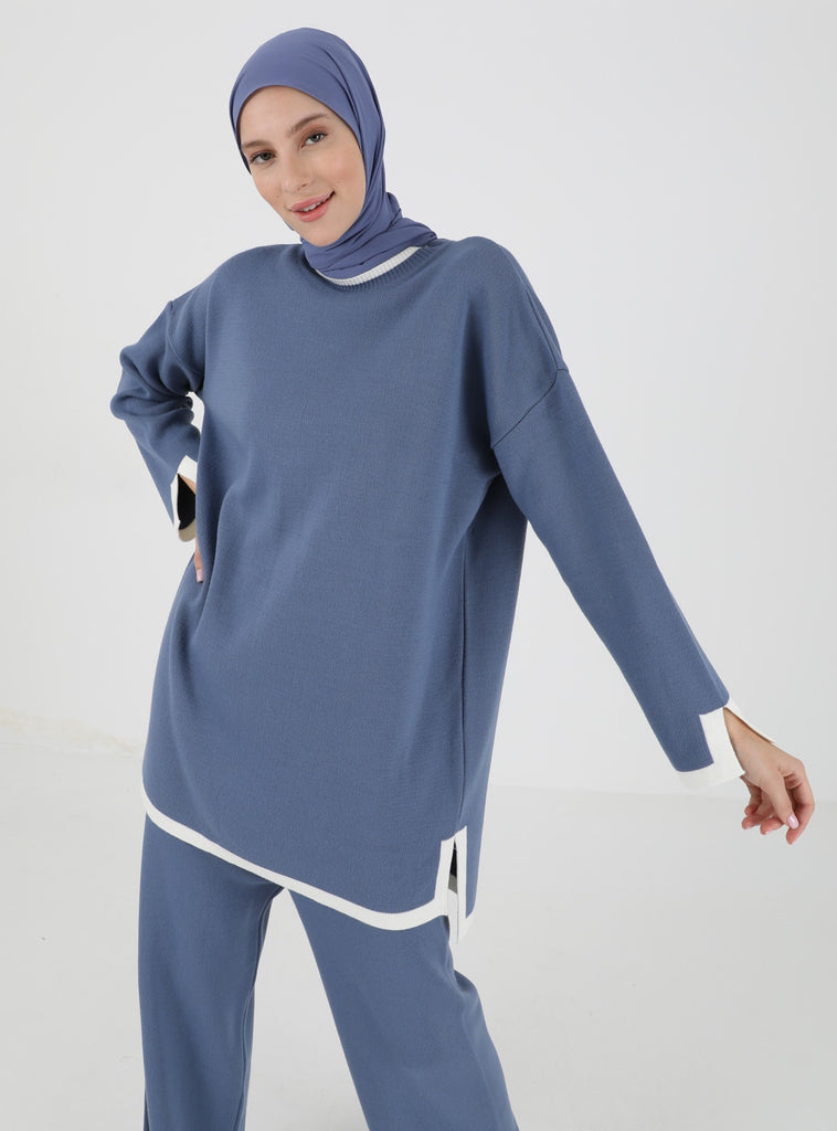 Refka Unlined Crew neck Suit - NextMamas