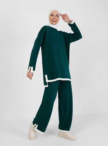 Refka Unlined Crew neck Suit - NextMamas
