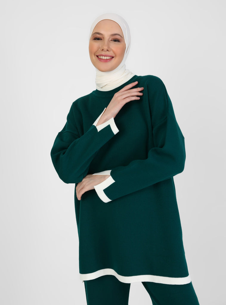 Refka Unlined Crew neck Suit - NextMamas